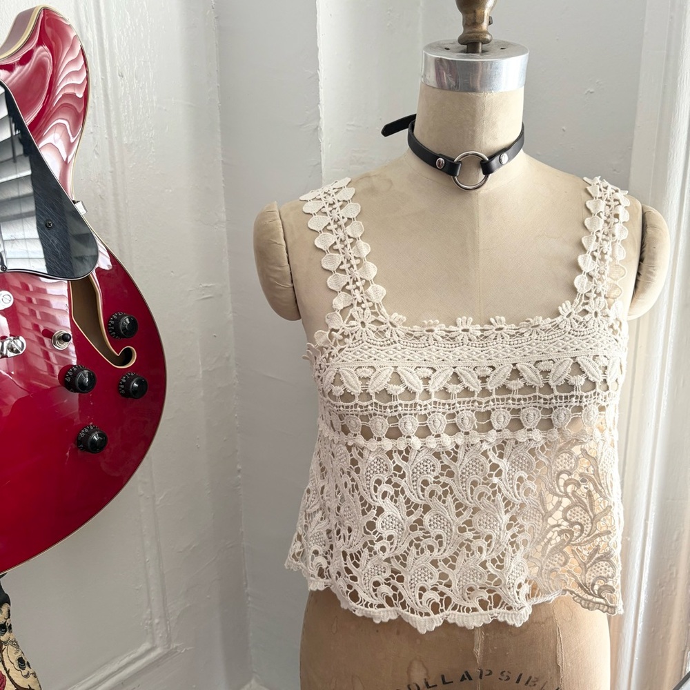 Staring at Stars | Crochet Tank Top